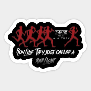 Red Light Runner Sticker